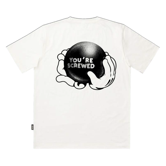 The Dudes - You're Screwed Tee Off-White