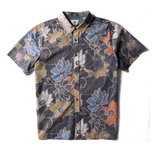 VISSLA - Chuns Eco SS Shirt-BLACK