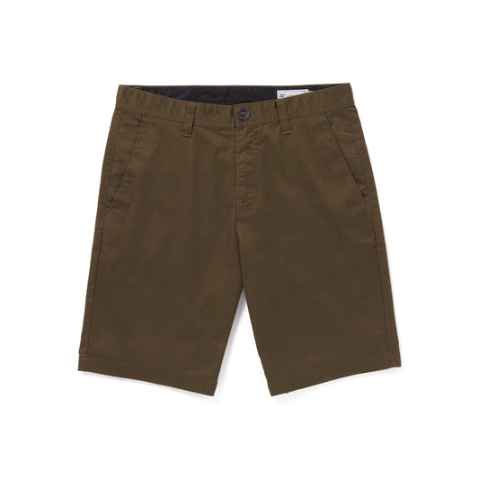 VOLCOM - FRICKIN MODERN STRETCH SHORT 21" - DARK EARTH 21