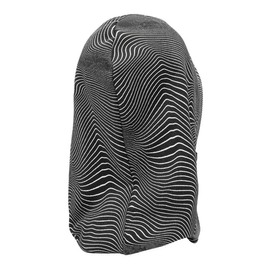 VOLCOM HYDRO FLEECE HOOD THINGY BLACK PRINT