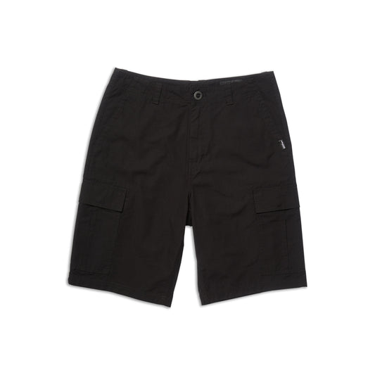 Volcom STRANGE TRIPPER CARGO SHORT 22 BLACK