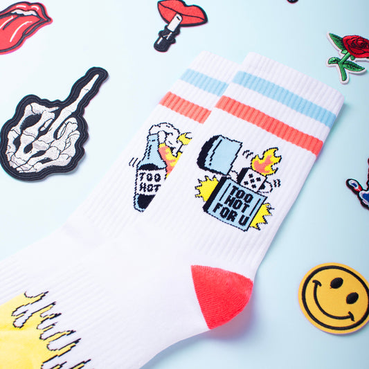 AMERICAN SOCKS - 2 HOT 4 U AMERICAN SOCKS