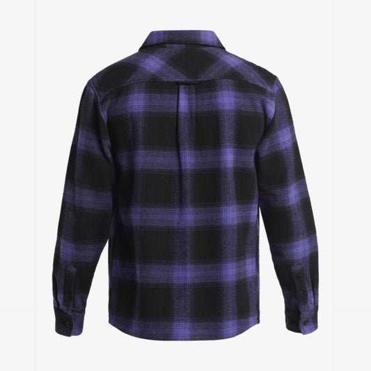 QUIKSILVER - Camicia Mercury Flannel - corsucan blue mercury flannel
