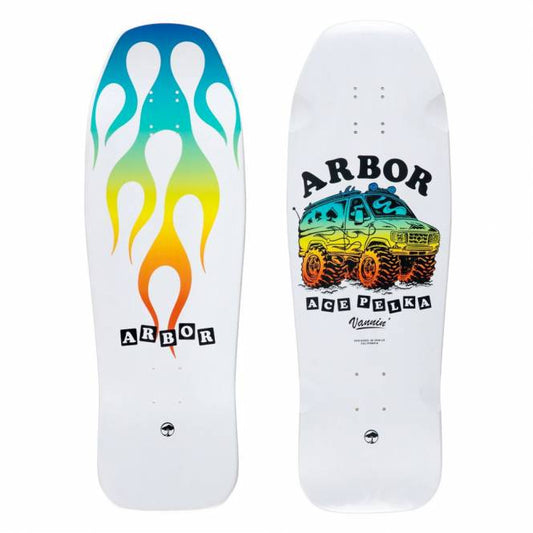 Arbor Skate - Arbor Pro Deck Ace Pelka Vannin White 10 IN
