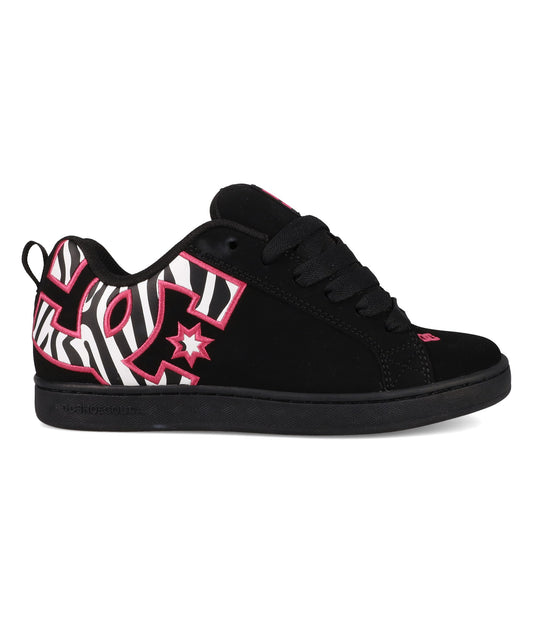DC Court Graffik - black/pink/black