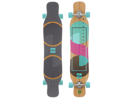 DUSTER Skate - Wanderlust Teal Purple 47“ x 9.5“