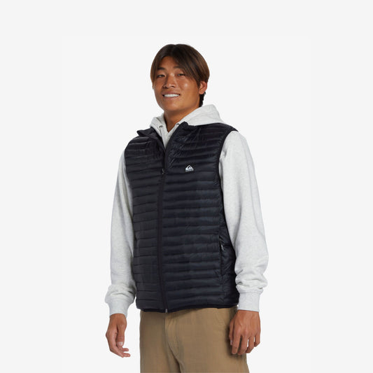 QUIKSILVER - Giacca Scaly Sleeveless - black