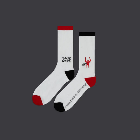 DOLLY NOIRE - Who's Evil? Socks