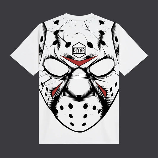 DOLLY NOIRE - INVICTUS – Hockey Mask Tee White
