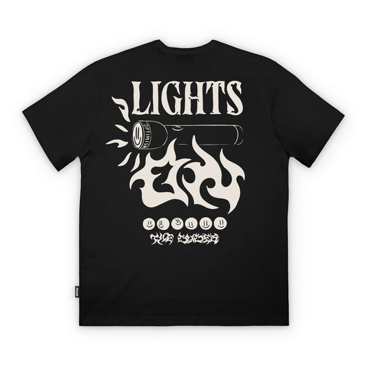 The Dudes - Downstairs Tee Black
