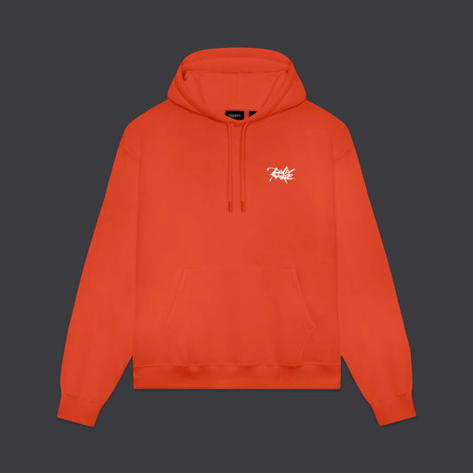 DOLLY NOIRE - DLYNR Brushstroke Hoodie Bright Red