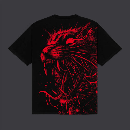 DOLLY NOIRE - Satanicat Tee Black
