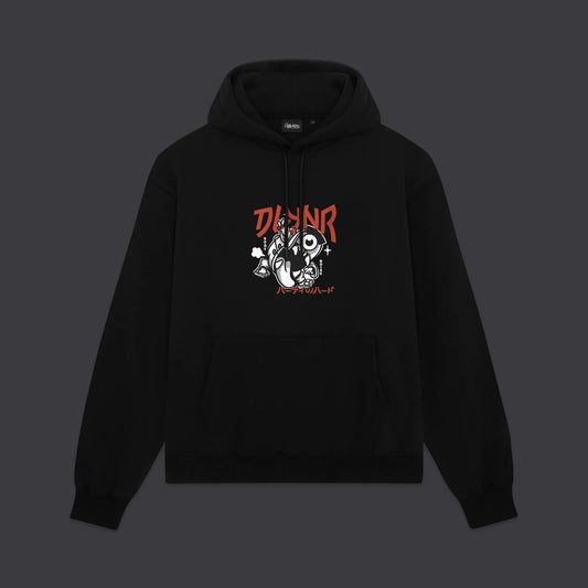 DOLLY NOIRE - Yokai Snapback Hoodie Black