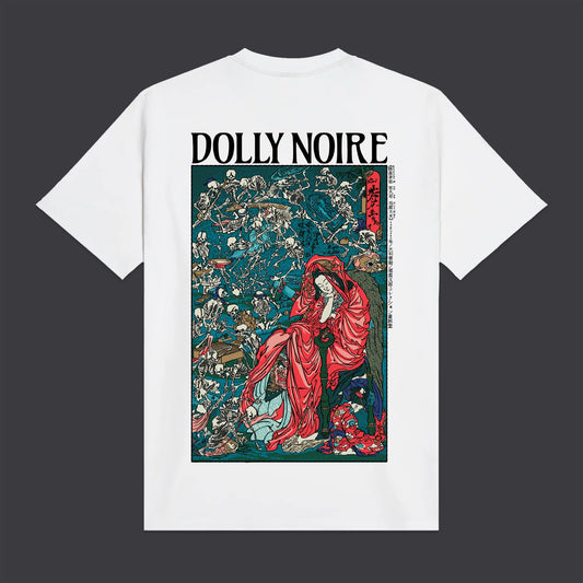DOLLY NOIRE - Jigoku Dayu Tee White
