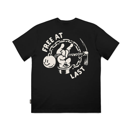 The Dudes - Free At Last Tee Nero