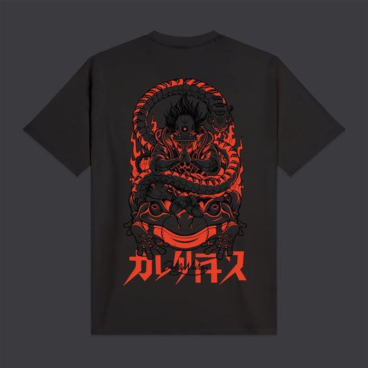 DOLLY NOIRE - Cyber Kaeru Nyobo Tee Grey