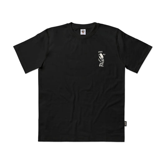 The Dudes - Free At Last Tee Nero