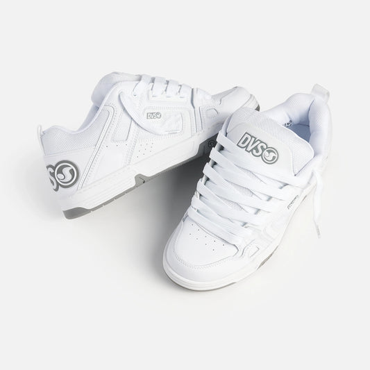 DVS Comanche - White White Grey Leather