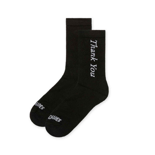 THE DUDES - Do Not Disturb - Black - tennis socks