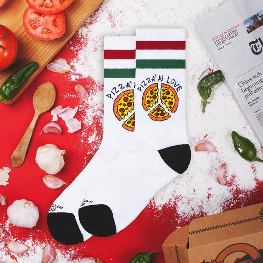 AMERICAN SOCKS - Mid High Special Pizza'n Love