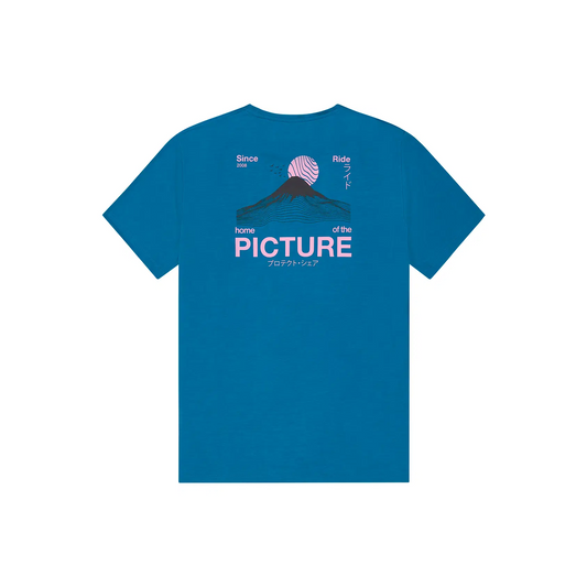 PICTURE TIMONT SS URBAN TECH TEE SERENITY BLUE - T-SHIRT