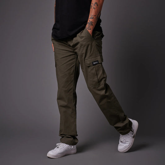 DOLLY NOIRE - Ripstop Laced Easy Cargo Green