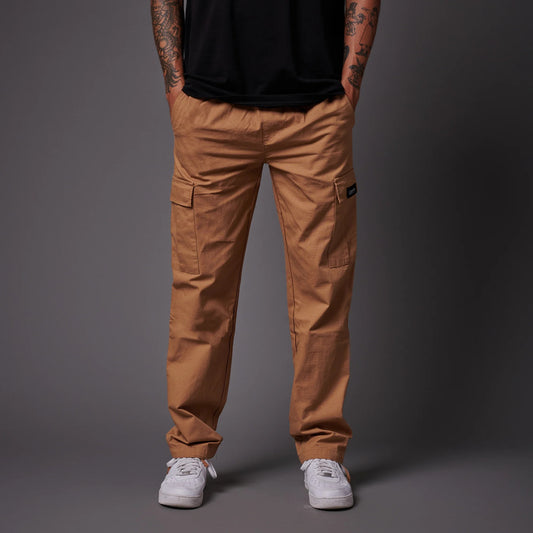 DOLLY NOIRE - Ripstop Laced Easy Cargo Beige