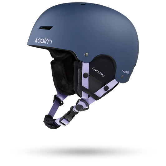 Cairn Darwin casco sci e bici mat eclipse viola