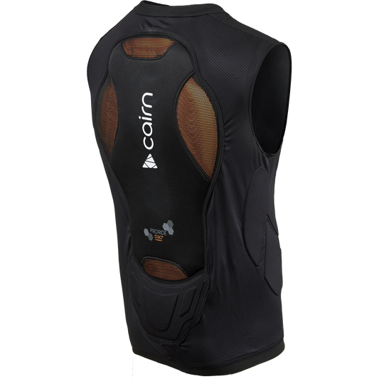 Cairn Proride II D3O paraschiena a gilet nero