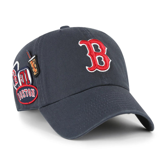 47 Cappellino Extra Badges Clean Up Boston Red Sox - vintage navy