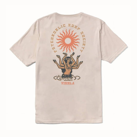VISSLA - Hula Hands Organic Tee-BON