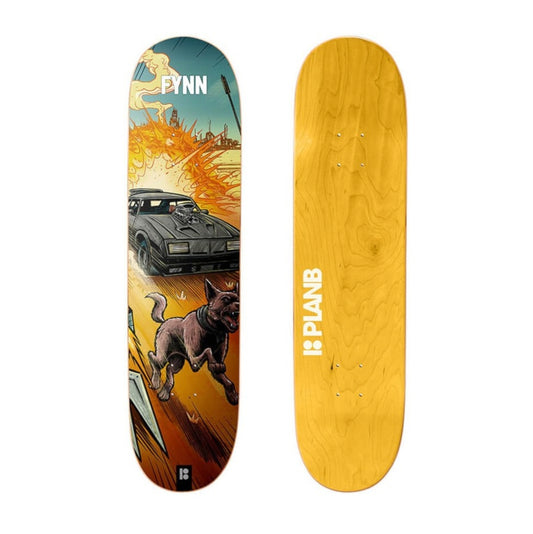 Plan B Skateboard - Supercharged Fynn 8.25x32,125 Plan B Deck