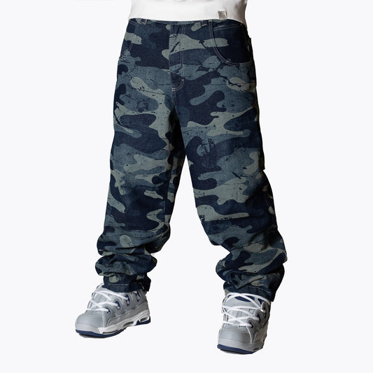 BLUESKIN R.Bianco Denim Laser Camo