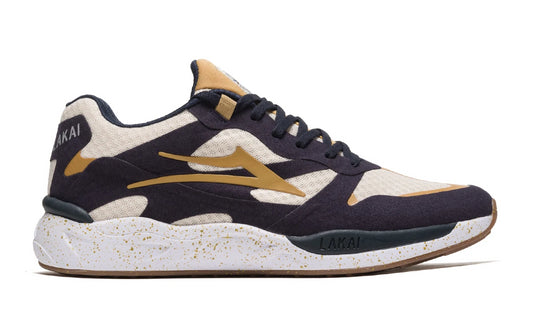 LAKAI SHOES - EVO 2.0 Navy-Cream Suede