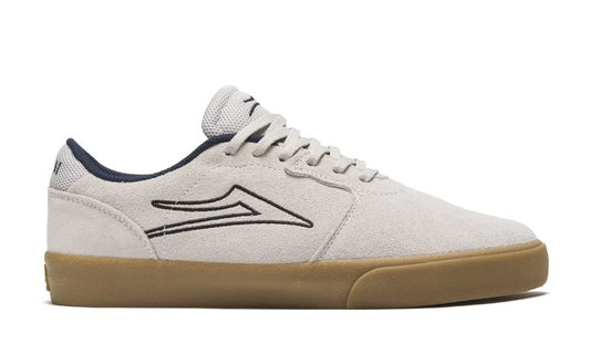 LAKAI SHOES - CARDIFF (White/gum suede)
