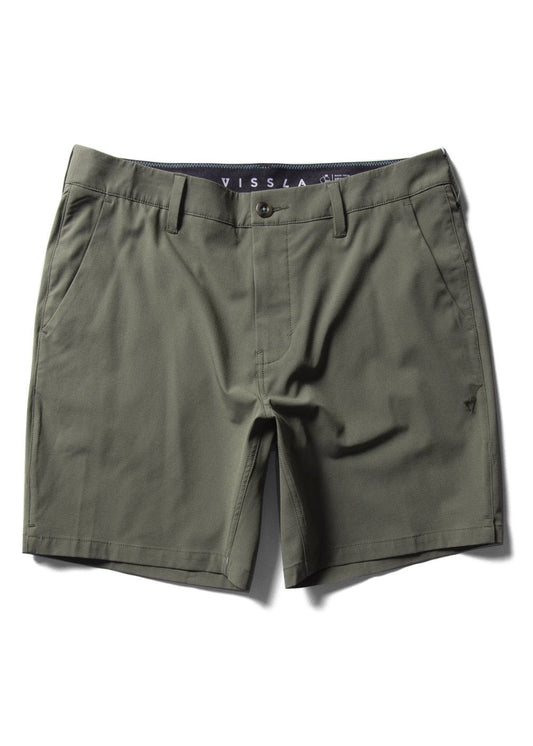 VISSLA - Cutlap Pantaloncini da passeggio ibridi Eco 17,5".