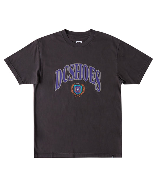 DC SHOES - Upper Class HSS T-shirt - black enzyme black