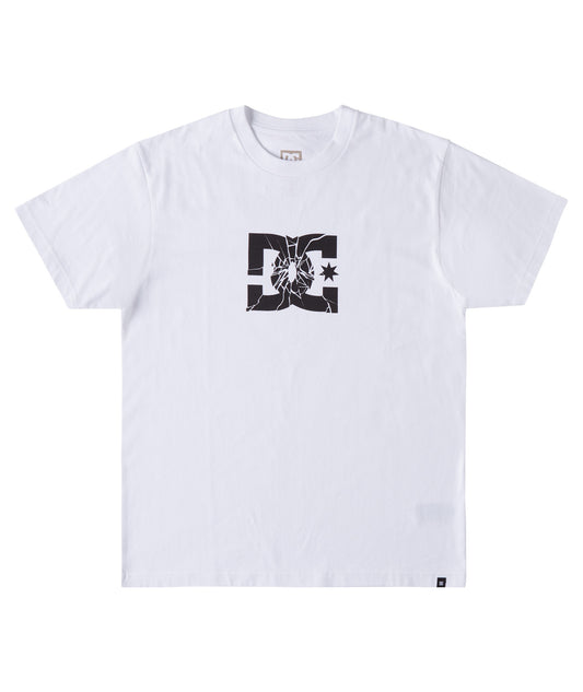 DC SHOES - T-shirt Shatter HSS - white