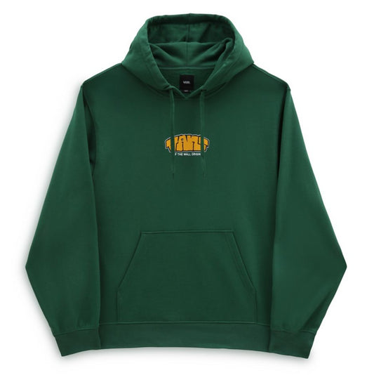 VANS - SKATE GRAPHICS FELPA CON CAPPUCCIO - VERDE