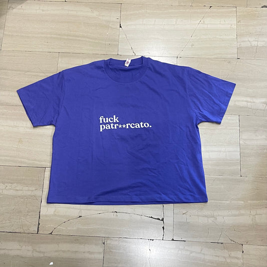T-shirt Over Capezzolo Estinzione del Patriarcato