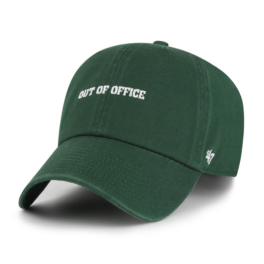 47 Cappellino Clean Up Slogans - dark green