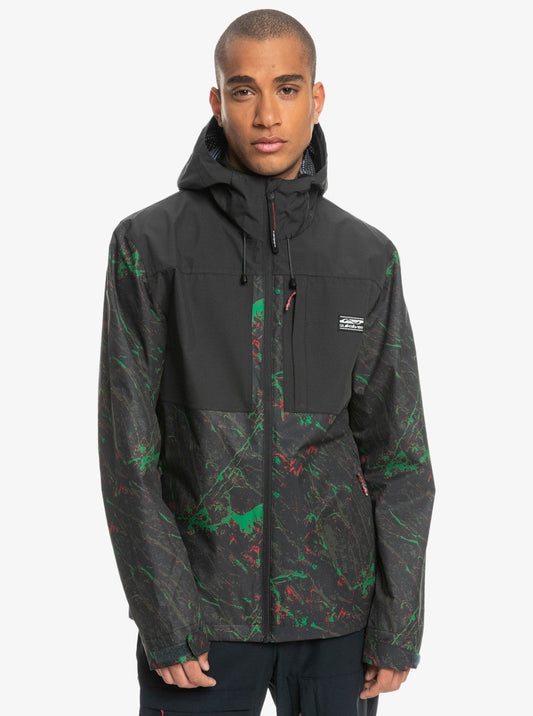 QUIKSILVER - Lizard Heads - Giacca impermeabile da