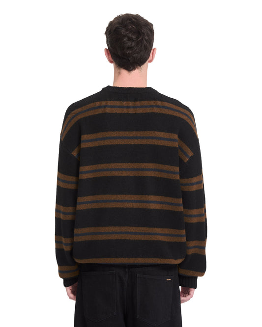 VOLCOM - STRIPERSTAND SWEATER - BLACK