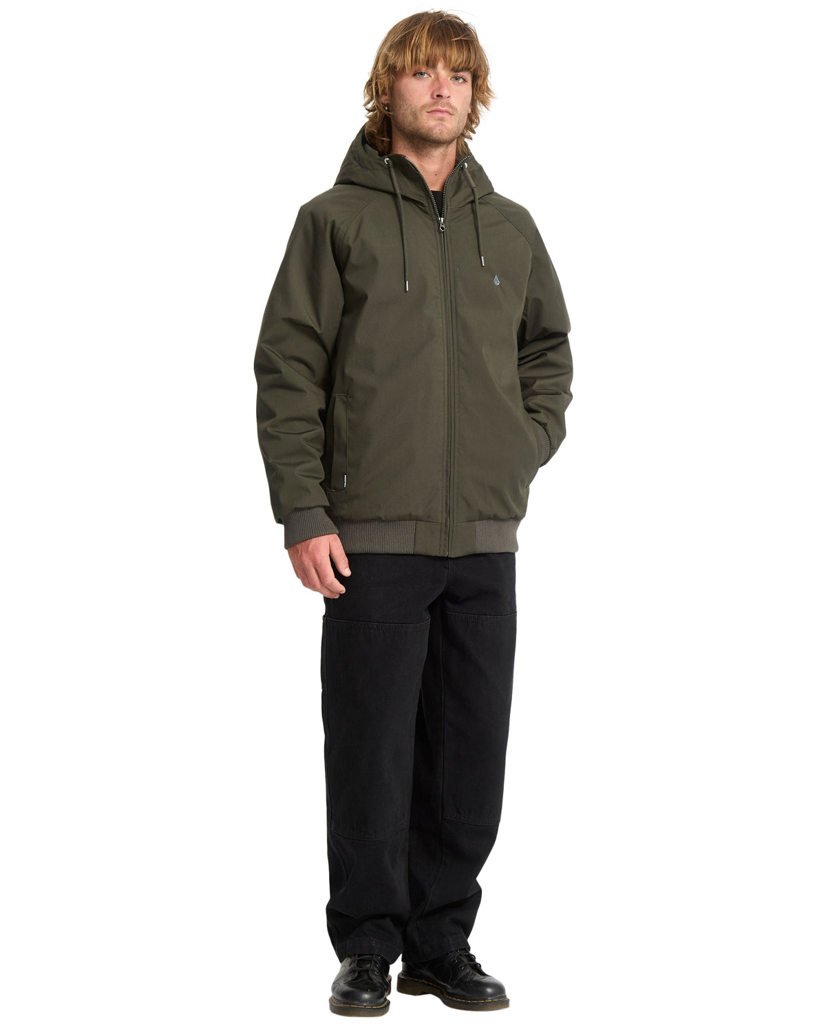 VOLCOM - HERNAN 10K JACKET - RINSED BLACK