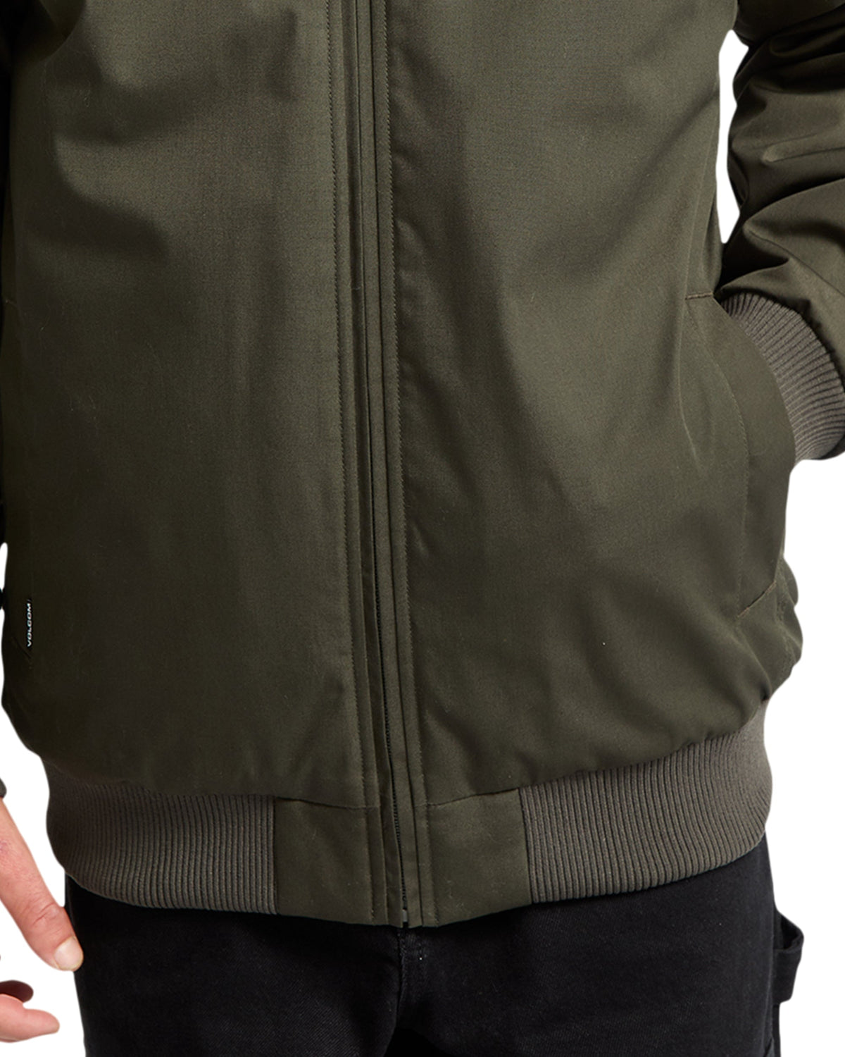 VOLCOM - HERNAN 10K JACKET - RINSED BLACK