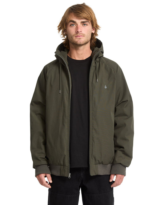 VOLCOM - HERNAN 10K JACKET - RINSED BLACK