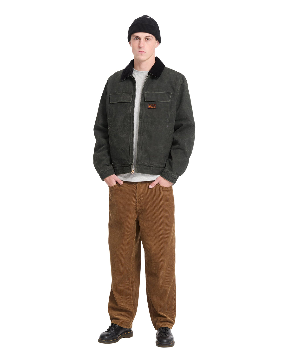 VOLCOM - HEAVYDUST JACKET - RINSED BLACK