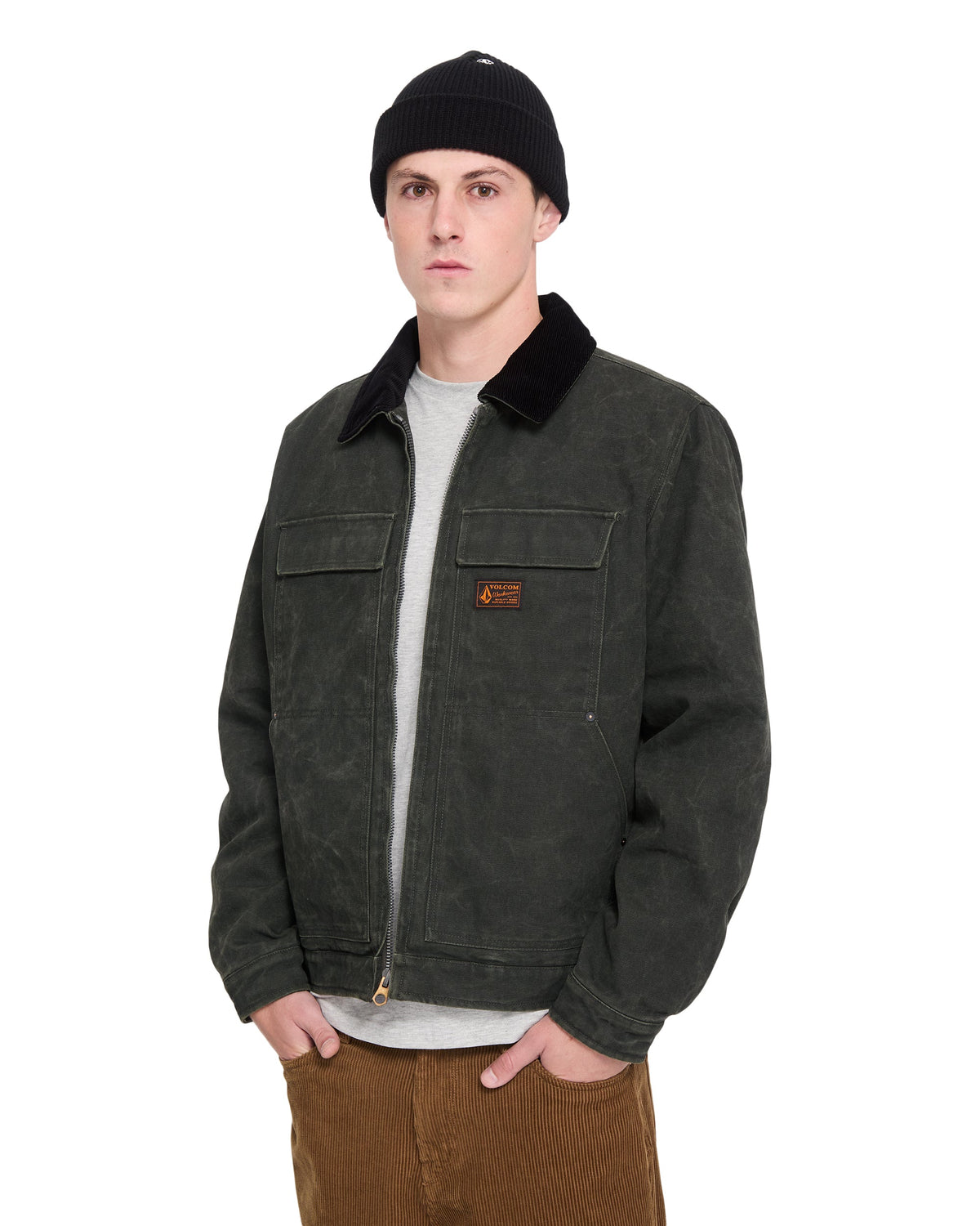 VOLCOM - HEAVYDUST JACKET - RINSED BLACK
