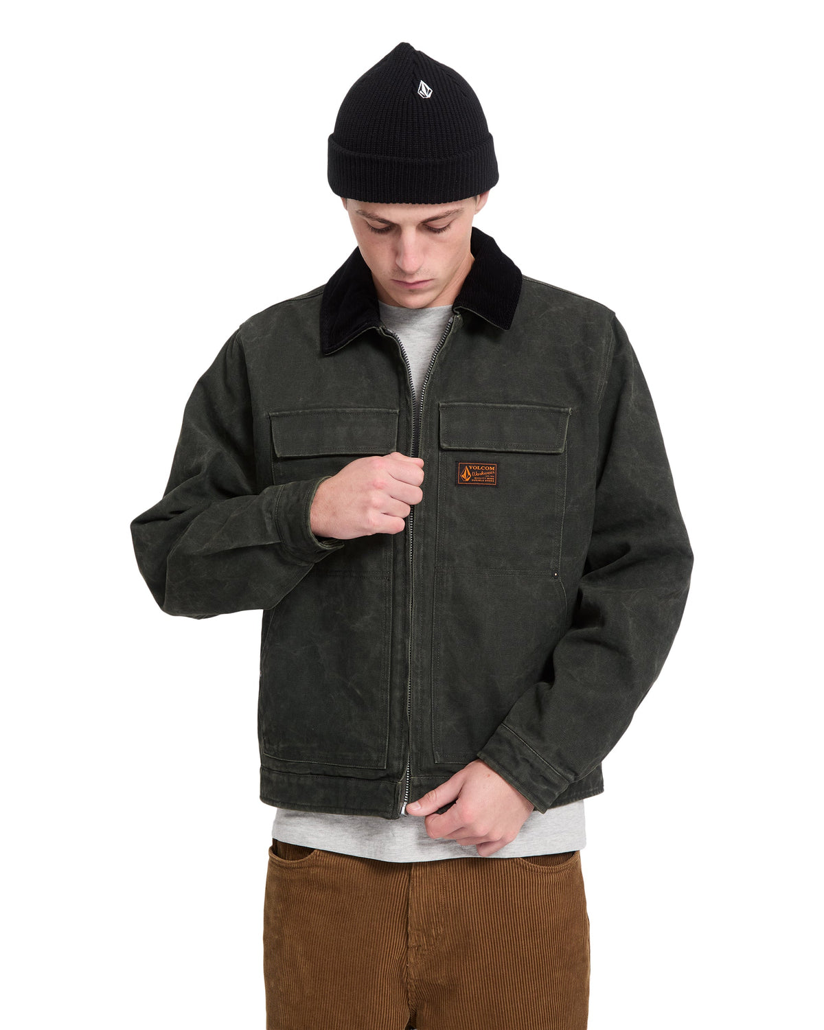 VOLCOM - HEAVYDUST JACKET - RINSED BLACK