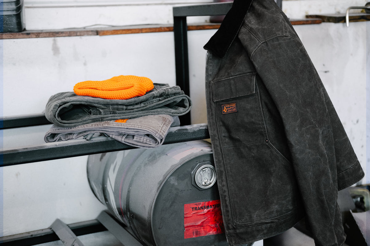 VOLCOM - HEAVYDUST JACKET - RINSED BLACK